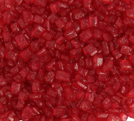 Stjerne sukker rød 100g