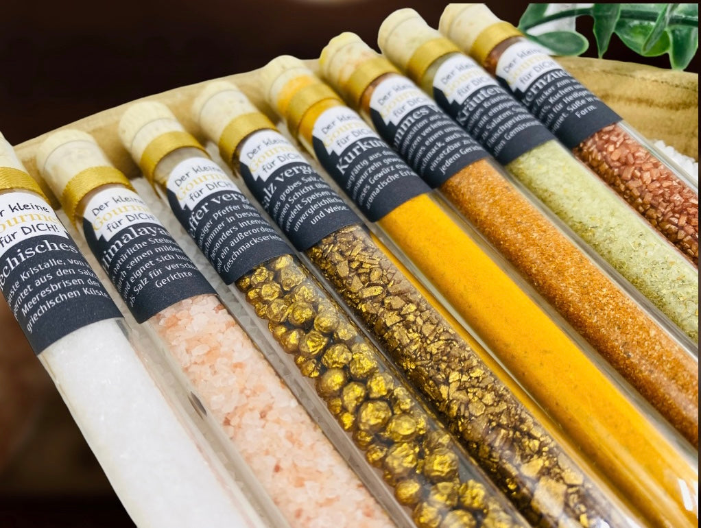Der kleine Gourmet als Weihnachtsgeschenk, erlesene Gewürze verschenke – EchteDekoLiebe