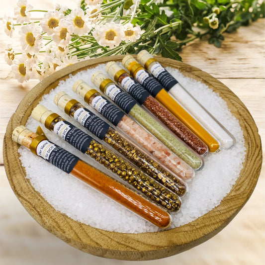 Gourmet test tubes as a gift or party favor: Exquisite variety for gourmets, chefs or kitchen lovers.
